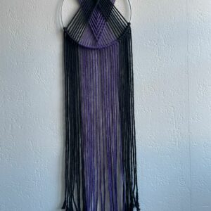 Tenture violette & noire – Image 3