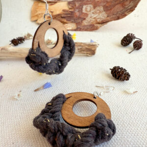 Boucles d'oreilles "espresso" - Golden Espresso – Image 4