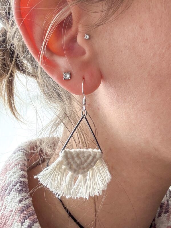 Boucles d'oreilles "Céleste" - Avocado – Image 4