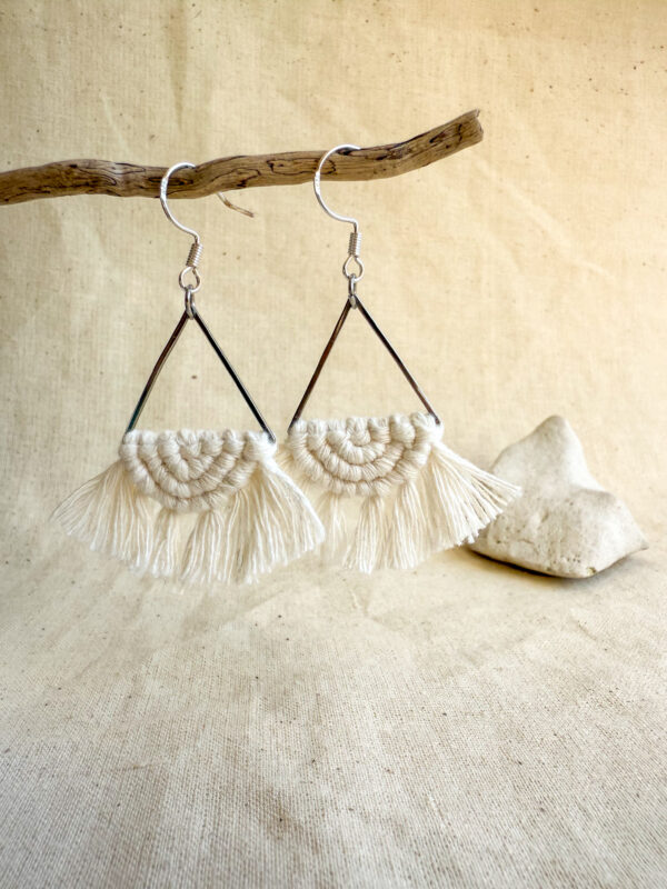 Boucles d'oreilles "Céleste" - Natural – Image 6