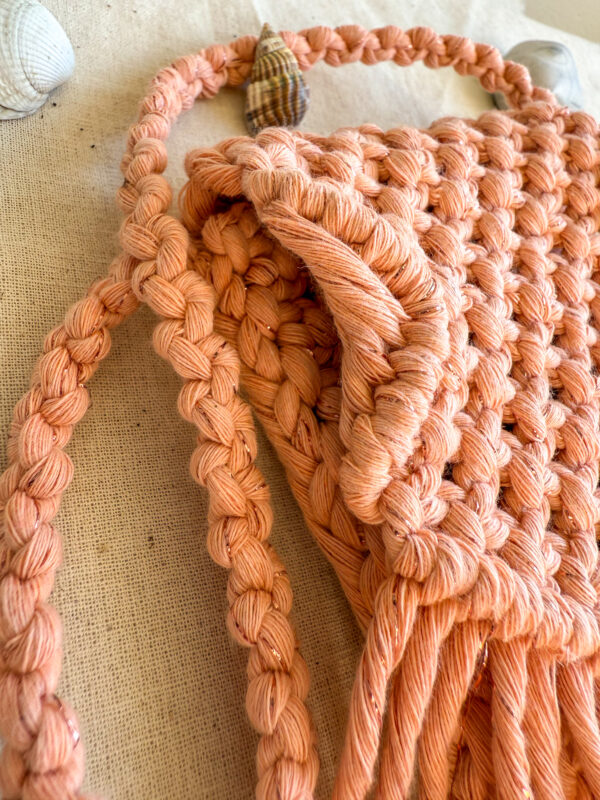 Pochette téléphone - Unicolor Peach – Image 5