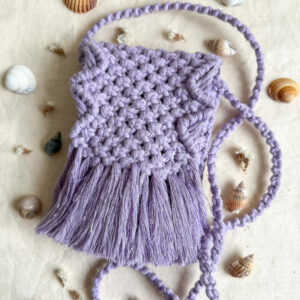 Pochette téléphone - Unicolor Lavender