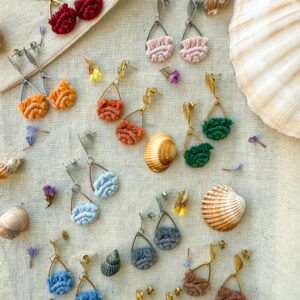Boucles d’oreilles « Ondine » - Butter Yellow – Image 4