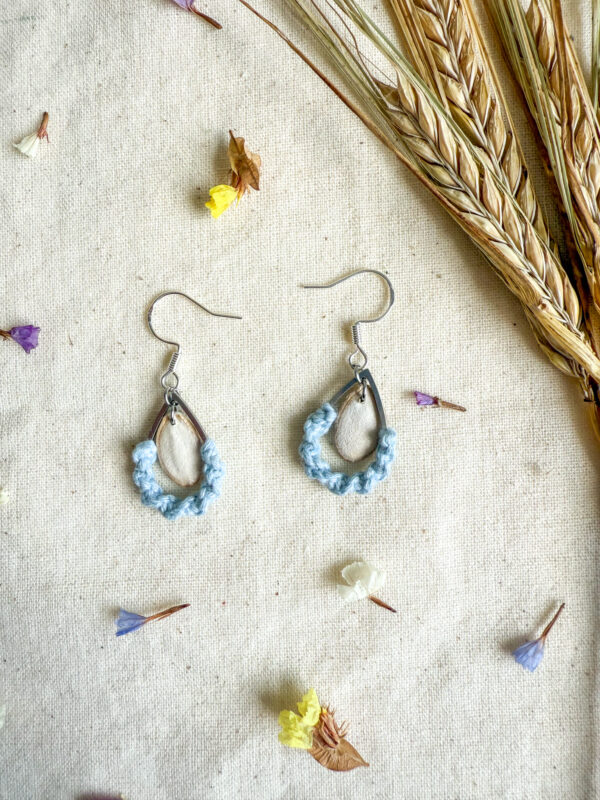 Boucles d'oreilles "Brin de Vie" - Misty – Image 2