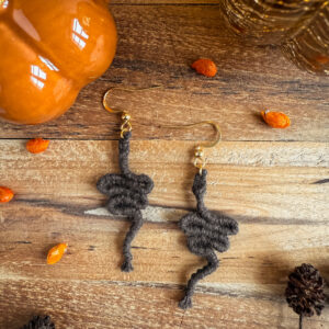 Boucles d’oreilles « Manasa » – Espresso