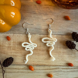 Boucles d’oreilles « Manasa » – Jaune