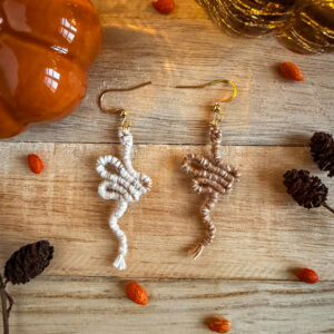 Boucles d'oreilles "Manasa" - Caramel Shake