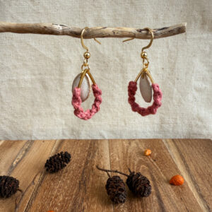 Boucles d'oreilles "Brin de Vie" - Peony