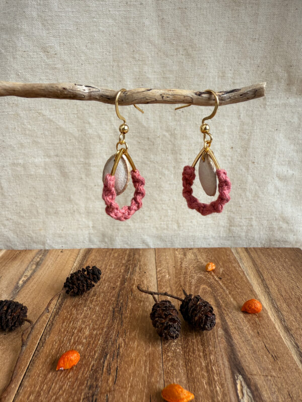 Boucles d'oreilles "Brin de Vie" - Peony