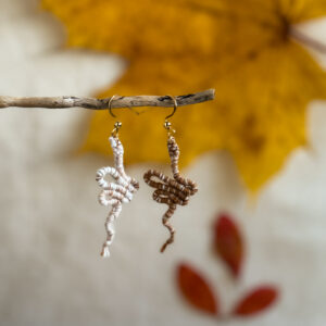 Boucles d'oreilles "Manasa" - Caramel Shake