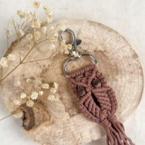 Porte-clés Chouette - Moucha Mousse