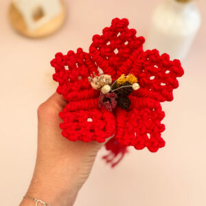 Cœur de Fleur - Rouge