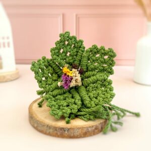 Cœur de Fleur - Vert Mousse