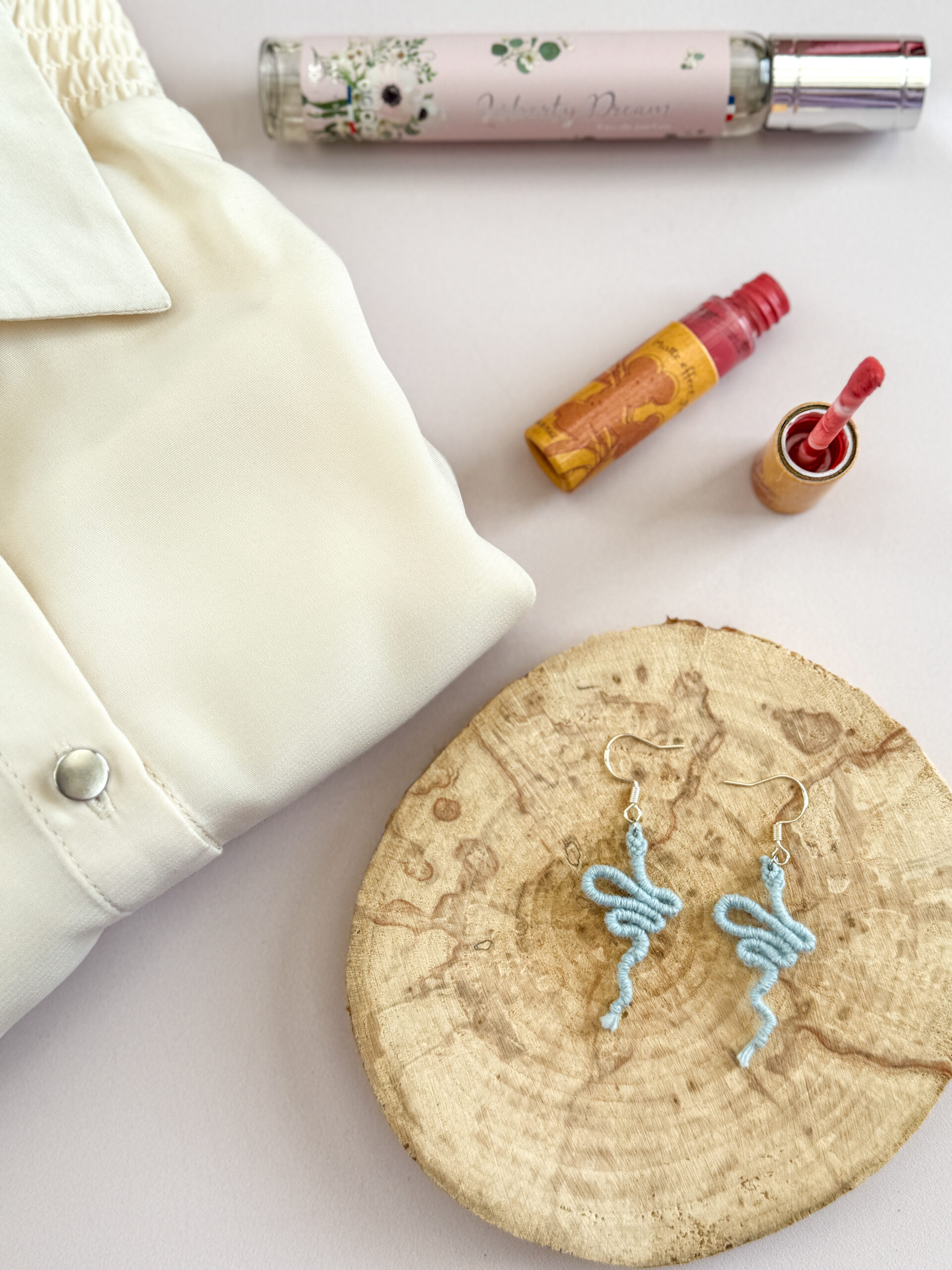 Boucles d'oreilles "Manasa" - Misty – Image 4