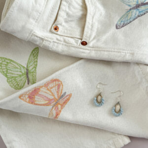 Boucles d'oreilles "Brin de Vie" - Misty