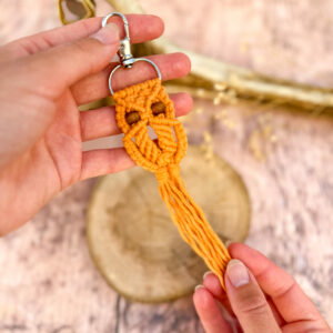 Porte-clés Chouette - Orange